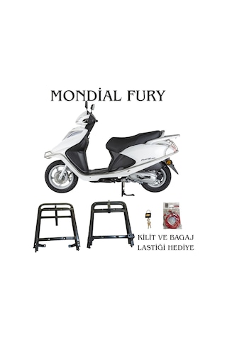 Mondial Fury Kızaklı Kurye Paket Çanta Demiri