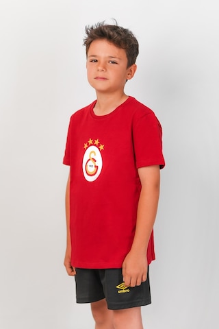 Gsstore Galatasaray 5 Yıldız Kırmızı Çocuk T-shirt Kırmızı