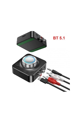 Mikro Hafıza Kart Girişli Bluetooth 5.1 Kablosuz Ses Alıcısı