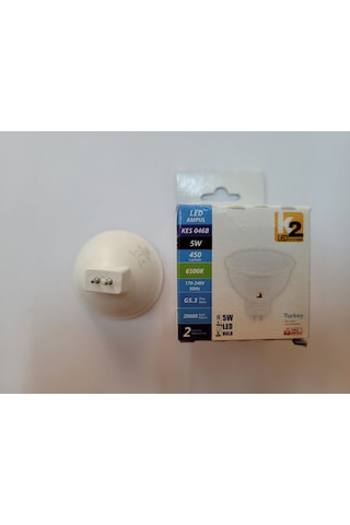 K2 Mr16 G4 İğne Duylu Led Spot Ampulü 10 Lu Paket Beyaz Işık