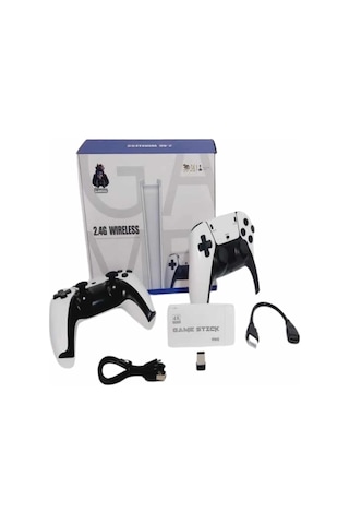 Game Stick 4k Retro Çift Kollu i Oyunlari +20000 Oyunlu Konsol Nostalji