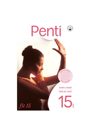Penti Fit 15 Külotlu Çorap Kestane