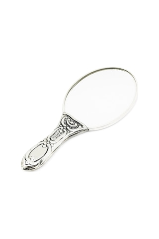 Altın Sepeti GA084 Gümüş Atatürk Imzalı ve Silüetli Ayna