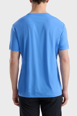 Isaora Logolu Regular Fit Bisiklet Yaka T Shirt Erkek T Shirt Isr9021 Lvnd Mavi