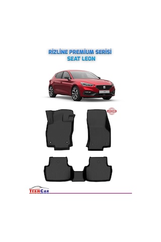 Teamcar Seat Leon 2021 Sonrası Uyumlu Premium Seri Havuzlu Paspas
