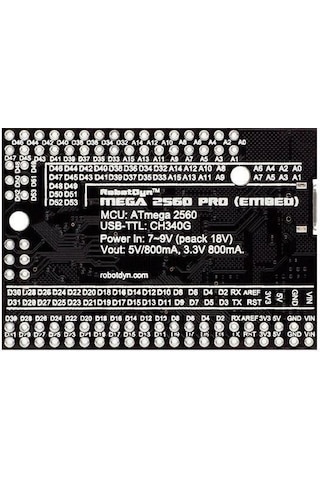 Arduino Mega2560 Pro Mini (Ch340)