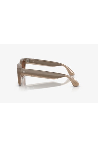 Meta Glasses Fury S Akıllı Gözlük 51-22 White Beyaz Çerçeve, Copper Lens, 12 Mp Kamera, 3k Video, Meta Aı, 32 Gb