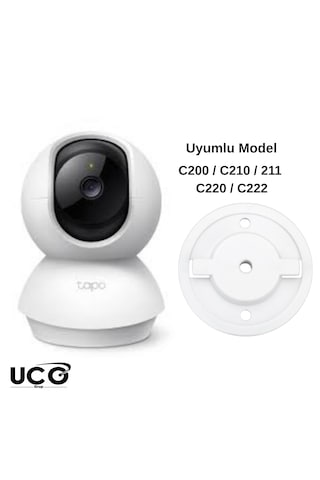 Uco Tp-link Tapo C200, C210, C211 C222 Ve Tl70 Kamera Uyumlu Tavan Montaj Aparatı