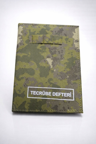Anadolu Tactical Kamuflaj Kaplı Tecrübe Defteri Dayanıklı Askeri Stil Not Defteri Kareli Sayfa Yeşil