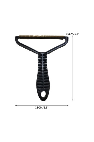 Fastbuy Kumaş Tüylü Atıcı, Manüel Bakır Bıçaklı, Ergonomik Kolu, Siyah, Cashmere/triko İçin Tüy Temizleyici Siyah