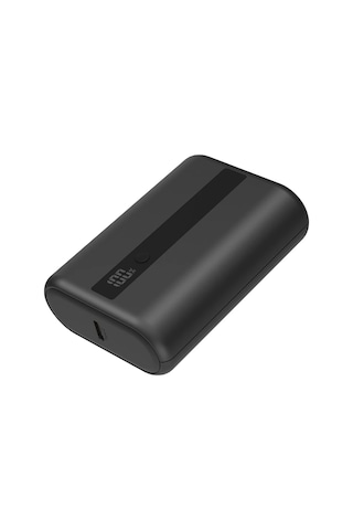 Compac Mini 3 10.000 Mah Dijital Gösterge 20w Type-c Ve 18w Usb Pd Hızlı Şarj Powerbank - Koyu Gri Koyu Gri