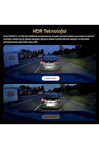Viofo Rc420 A329 / A329s / A329t Uyumlu 6 Metre Kablo Ve 2k Quad Hd Arka Kamera