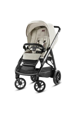 Inglesina Aptica Bej Tek Elle Katlanabilen Çift Yönlü Bebek Arabası Cashmere Beige