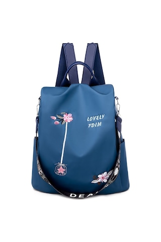 Outdoor Seyahat Çantası Hafif Kadın Sırt Çantası - Mavi