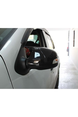 Renault Symbol 3 Batman Yarasa Ayna Kapağı Piano Black 2012+