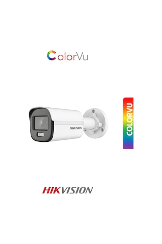 Ds-2ce10df0t-pf 3.6mm Colorvu Gece Renkli Bullet Kamera 2mp Ahd