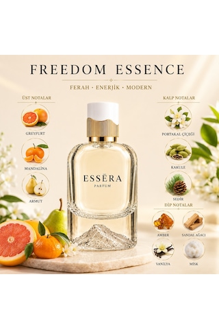 Essera Parfüm Freedom Essence Erkek Parfüm EDP 50 ML
