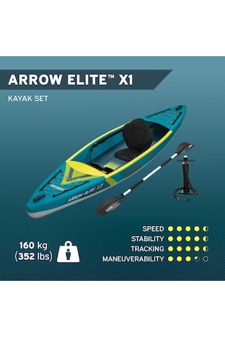 Hydro-force 65179 Arrow Elite X1 Kano Set 3.65m X 73cm X 30cm