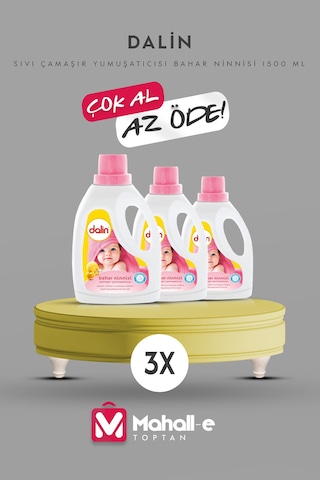Sıvı Çamaşır Yumuşatıcısı Bahar Ninnisi 1500 Ml -3'lü Paket