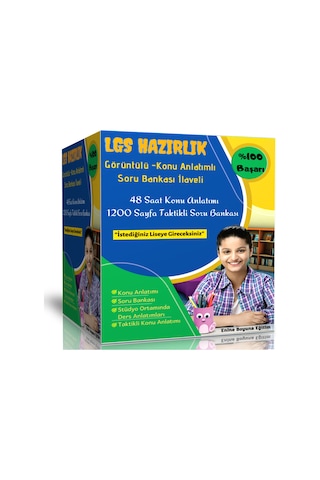 2024 LGS Hazırlık Süper Eğitim Seti