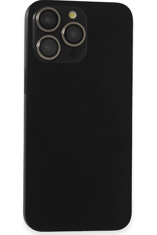 Joko Apple Uyumlu iPhone 15 Pro Max Pvd Metal Kamera Lens - Gümüş