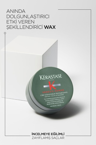 Genesis Homme Şekillendirici Wax 75 Ml