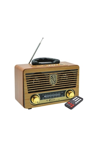 Magicvoice Mv-115bt Usb - Sd - Fm - Bluetooth Destekli Nostaljik Radyo