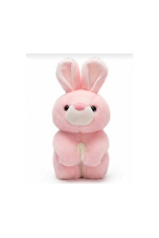 Sevimli Peluş Hayvanlar Kola Bileğe Eşyaya Takılabilen 16cm Hediyelik Sincap,tavşan,koala,maymun,fil Pembe
