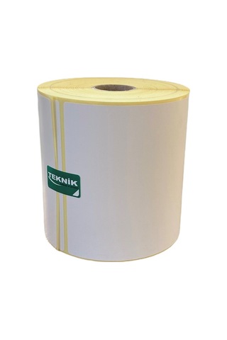 Eko Termal Barkod Etiketi 100MM X 100MM 1 Rulo 500 Adet