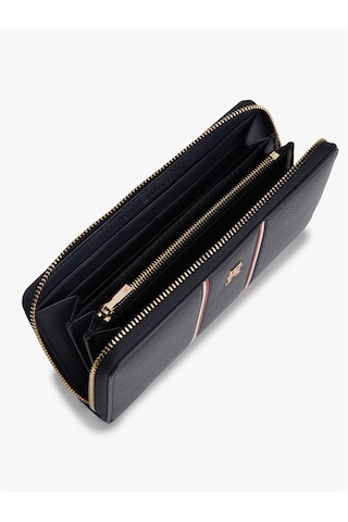 Tommy Hilfiger Th Icon Lrg Za Corp Kadın Mavi Cüzdan - Aw0aw18654