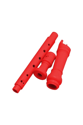 Jwin Jf-01 Blok Flüt - Kırmızı