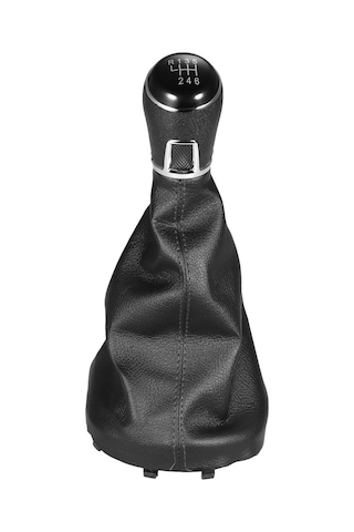 Youmex Vw Touran 2003-2010/caddy Mk2 2004-2009 İçin 6 Vitesi Değişim Çubuğu, Dayanıklı Pu Deri, Kolay Kurulum Siyah