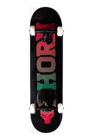 Horn 8.0 Classic Logo Rasta Complete Profesyonel Kaykay Çok Renkli