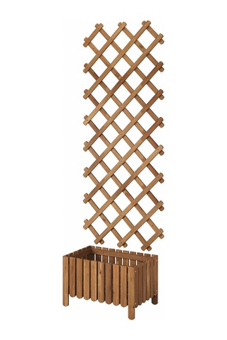 Ikea Askholmen Bitki Destek Paneli 2 Parça Kahverengi