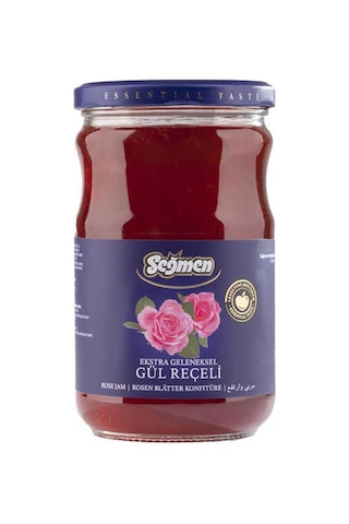 Seğmen Gül Reçeli Kavanoz 800 G