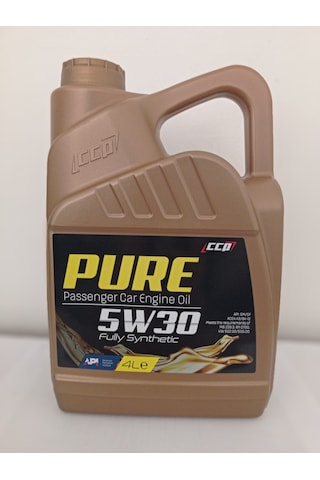 CCP Pure Fully Synthetıc 5W30 Motor Yağı 4 L