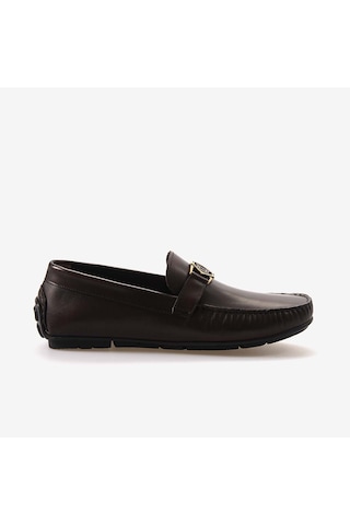 Mocassini Tokalı Erkek Loafer M584 Kahverengi
