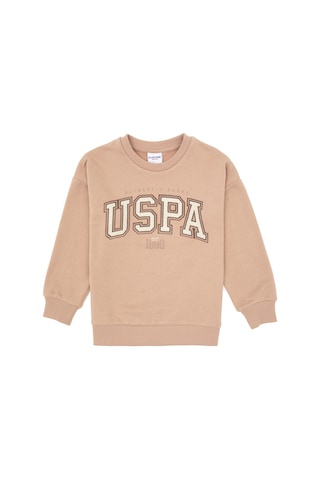 U.s. Polo Assn. Kız Çocuk Camel Pijama Takım 50318957-vr015 Camel