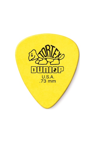 Jim Dunlop Tortex Standard .73 MM sarı - 1 Adet Pena