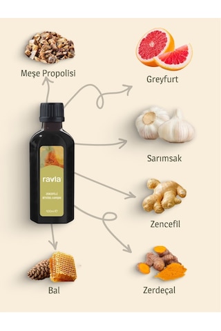Ravla Zencefilli Bitkisel Karışım - 100ml