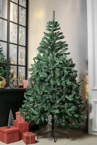 210 Cm Yılbaşı Çam Ağacı 720 Dal Yeşil