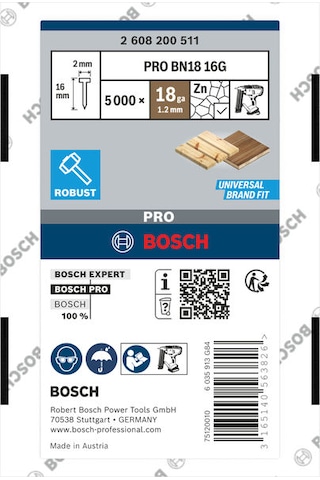 Bosch Havşa Başlı Çivi Sk50 35mm 5000li Gnh 18v-50 - 2608200515