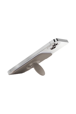 Telefon Modelleri Ile Uyumlu Kartlık Flixa Serisi Manyetik Stand Olma Popsocket Özelliği Grey