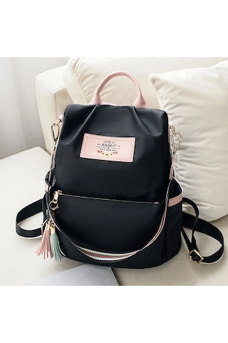 Black Yeni Yüksek Kaliteli Kadın Omuz Çantası Büyük Kapasiteli Siyah