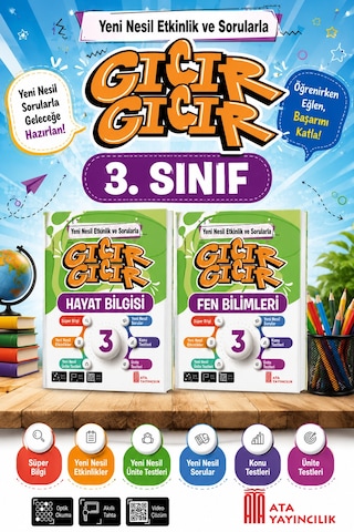 3.sınıf Gıcır Gıcır Fen Bilimleri- Hayat Bilgisi
