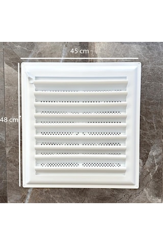 Ubm 45x48 Banyo Wc Havalandırma Menfezi Yapışkanlı Cam Menfez Hediyeli