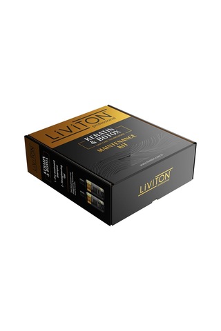 Liviton Professional Saç Düzleştirici ve Keratin Bakım Seti 500 ML