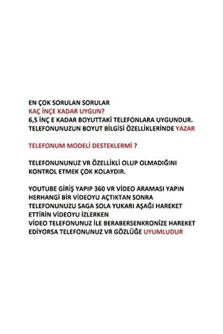Vr Sanal Gerçeklik Gözlüğü Kulaklık Eğlence Paketi