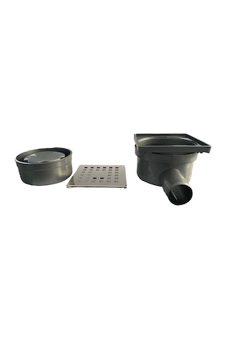 Banyo Yer Süzgeci 10X10 Q32 Plastik Çerçeve Kötü Kokulara Son