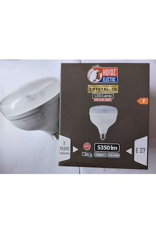 Horoz 50 Watt Crystal Led Ampul Beyaz Beyaz
